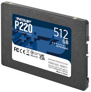 Накопитель Patriot P220 512GB TLC P220S512G25