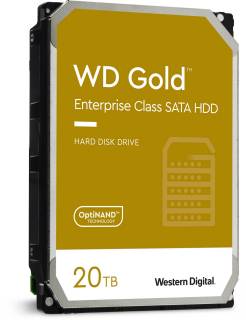 Внутренний HDD/SSD Western Digital WD Gold 20TB 7200rpm 512MB WD202KRYZ