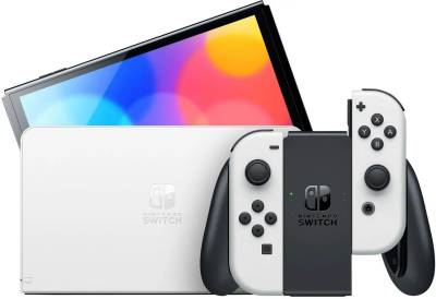Консоль NINTENDO Switch OLED Model with White Joy-Con