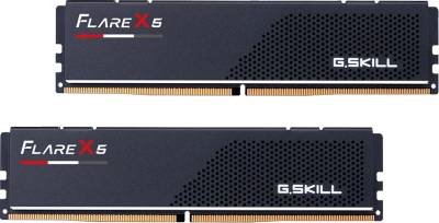 Оперативная память G.Skill Flare X5 Black DDR5 64GB (2x32GB) 5200MHz CL36 Kit F5-5200J3636D32GX2-FX5