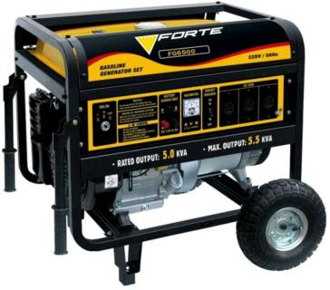Генератор FORTE Gasoline Generator Set 5.5kVa FG6500E