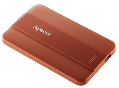 Внешний HDD Apacer AC237 2TB Red USB 3.2 AP2TBAC237R-1