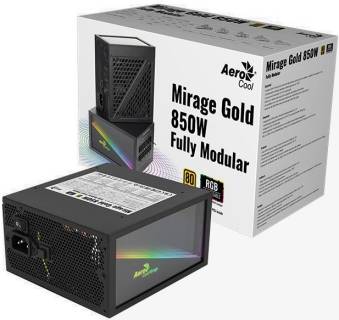 Блок питания AeroCool Mirage Gold 850 Fully Modular (ACPG-MF85FEC.11) 850W