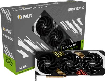 Видеокарта Palit GeForce RTX 4070 Ti GamingPro 12GB NED407T019K9-1043A