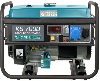 Генератор Konner&Sohnen Gasoline Generator 5kW KS 7000