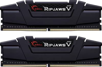 Оперативная память G.Skill Ripjaws V Vlack DDR4 16GB (2x8GB) 4600MHz CL19 Kit F4-4600C19D-16GVKE