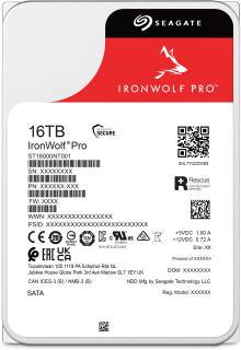 Накопитель Seagate IronWolf Pro 16TB 7200rpm 256MB ST16000NT001