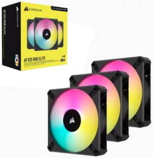 Вентилятор Corsair AF120 RGB Elite (CO-9050154-WW) Triple Pack Black