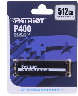 Накопитель Patriot P400 Lite 500GB M.2 2280 NVMe PCIe Gen4 x4 TLC P400LP500GM28H