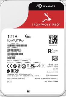 Внутренний HDD/SSD Seagate IronWolf Pro 12TB 7200rpm 256MB ST12000NT001