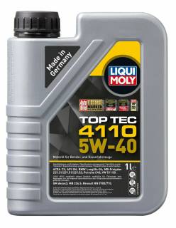 Масло LIQUI MOLY Top Tec 4110 SAE 5W-40 1л 21478