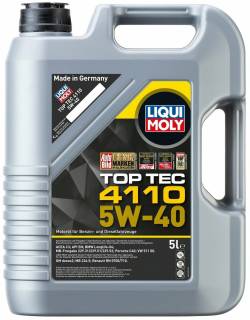 Масло LIQUI MOLY Top Tec 4110 SAE 5W-40 5л 21479