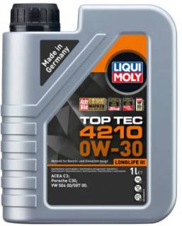 Масло LIQUI MOLY Top Tec 4210 SAE 0W-30 1л 21604