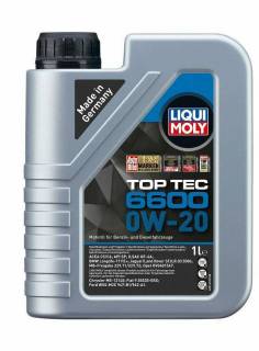Масло LIQUI MOLY Top Tec 6600 SAE 0W-20 1л 21410