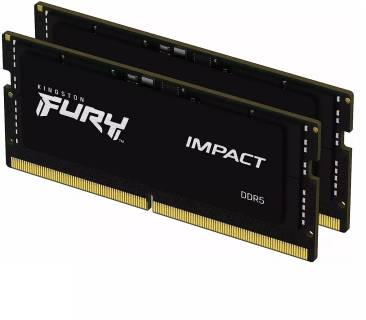 Память Kingston So-Dimm FURY Impact DDR5 64GB (2x32GB) 5600MHz CL40 Kit KF556S40IBK2-64