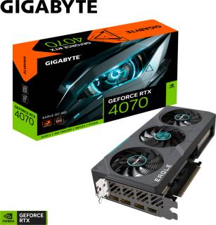 Видеокарта Gigabyte GeForce RTX 4070 EAGLE OC 12GB GV-N4070EAGLE OC-12GD