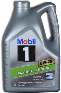 Масло Exxon Mobil Mobil 1 0W-20 Advanced Fuel Synthetic Mobil 1 0W-20 Advanced Fuel Economy 5л (155253)