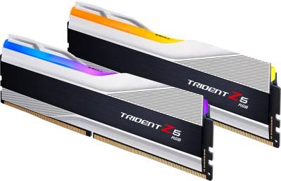 Память G.Skill Trident Z5 RGB Silver XMP DDR5 32GB (2x16GB) 6400MHz CL32 Kit F5-6400J3239G16GX2-TZ5RS