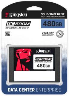 Внутренний HDD/SSD Kingston DC600M 480GB 3D TLC SEDC600M/480G