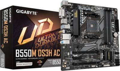 Материнская плата Gigabyte B550M DS3H AC