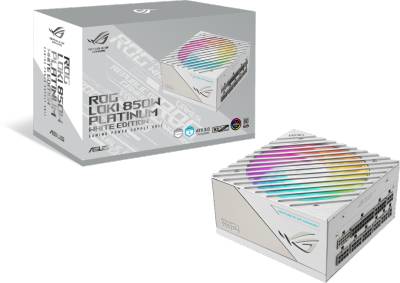 Адаптер ASUS ROG Loki SFX-L (ROG-LOKI-850P-WHITE-SFX-L-GAMING) 850W Platinum White Edition 90YE00N2-B0NA00