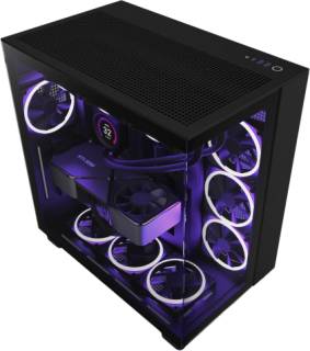 Корпус NZXT H9 Flow TG (CM-H91FB-01) Black