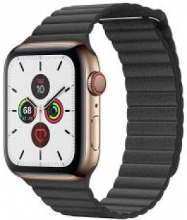 Часы Apple Watch Series 5 GPS + Cellular 44mm Gold Stainless Steel Case with Gold Milanese Loop MWW62/MWWJ2