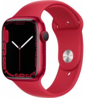 Часы Apple Watch Series 7 GPS 41mm PRODUCT RED Aluminum Case With PRODUCT RED Sport Band MKN23