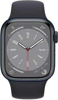 Часы Apple Watch Series 8 41mm LTE Midnight Aluminum Case with Midnight Sport Band S/M MNUV3