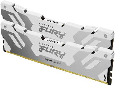 Оперативная память Kingston FURY Renegade White XMP DDR5 64GB (2x32GB) 6000MHz CL32 Kit KF560C32RWK2-64