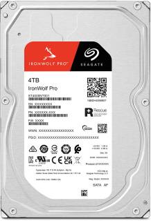 Накопитель Seagate IronWolf Pro 4TB 7200rpm 256MB ST4000NT001