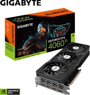 Видеокарта Gigabyte GeForce RTX 4060 Ti GAMING OC 8GB GV-N406TGAMING OC-8GD