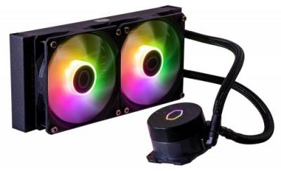 Кулер CoolerMaster MasterLiquid 240L Core ARGB (MLWD24M-A18PZ-R1) Black MLW-D24M-A18PZ-R1