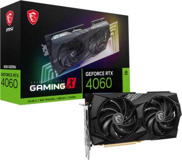 Видеокарта MSI GeForce RTX 4060 GAMING X 8GB