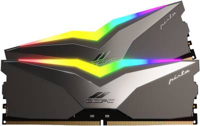 Оперативная память OCPC PISTA RGB C36 Titan DDR5 32GB (2x16GB) 6200MHz CL36 Kit MMPT2K32GD562C36T