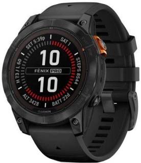 Garmin Fenix 7 Pro  Solar Edition  Slate Gray with Black Band 010-02777-00/01
