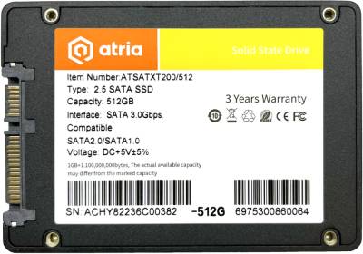 Накопитель ATRIA XT200 G2 512GB TLC ATSATXT200/512