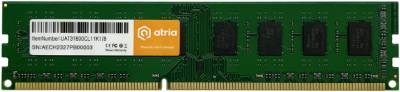 Оперативная память ATRIA DDR3 8GB 1600MHz CL11 UAT31600CL11K1/8