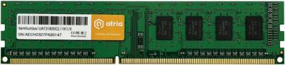 Память ATRIA DDR3 4GB 1600Mhz CL11 UAT31600CL11K1/4