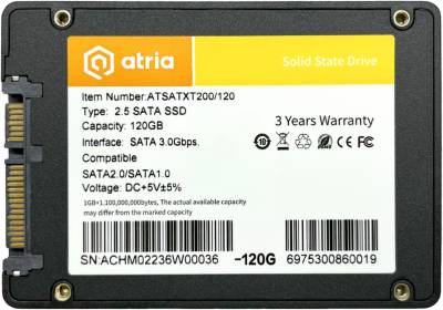 Внутренний HDD/SSD ATRIA XT200 120GB TLC ATSATXT200/120