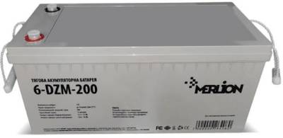 Аккумулятор Merlion 12V - 200Ah 6-DZM-200