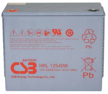 Аккумулятор CSB 12V - 130Ah HRL12540W