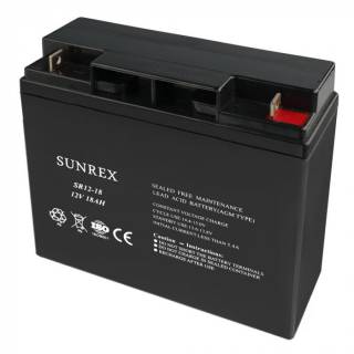 Аккумуляторная батарея SUNREX 12V -18Ah (SR12-18) AGM