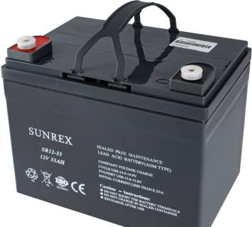 Аккумуляторная батарея SUNREX 12V - 33Ah (SR12-33) AGM