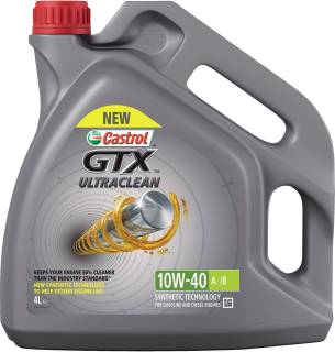 CASTROL GTX ULTRA CLEAN 10W-40 A/B 4л 15F123