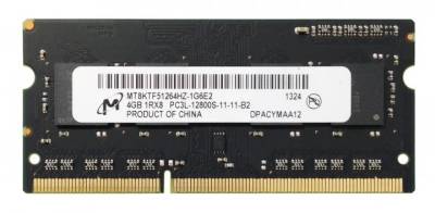 Память Micron So-Dimm DDR3 4GB 1600MHz CL11 MT8KTF51264HZ-1G6E2