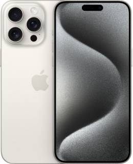 Смартфон Apple iPhone 15 Pro Max 256GB SIM + eSIM (MU783 / MU6Q3) White Titanium