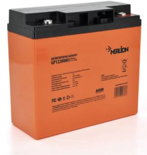 Аккумулятор Merlion 12V - 20Ah (GP1220M5) PREMIUM GP12200M5PREMIUM/01336