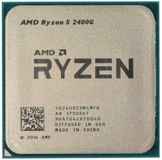 Процессор AMD Ryzen 5 2400G Tray YD2400C5M4MFB