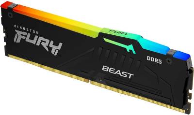 Оперативная память Kingston FURY Beast White RGB EXPO DDR5 16GB 5600MHz CL36 KF556C36BWEA-16